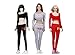 Phicen 1/6 Female Sportswear Suit for Large Medium Bust Hottoy Female Body (Black)