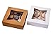 Bakerlyx Technilyx Bakery boxes with window 8x8x2.5 inch(25 PACK) White Paperboard Auto-Popup really easy to assemble.Extra Thick and Sturdy perfect for cookies, pastries, cakes, donuts, muffins.