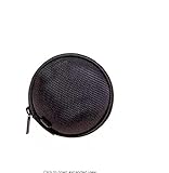 BestTopc Carrying Pocket Storage Canvas Earphone Case for Earphone MP3 Black