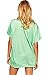 Forlisea Womens Casual Alien Print Short Sleeve Loose T-Shirt Top Oversize Graphic Tee Baggy Shirts for Women Green