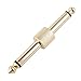 Mr.Power 1/4 Inch Guitar Effect Pedal to Pedal Straight Coupler Connector Better Than Jumper Cable for Pedalboard Pedal Board (4 Pack)