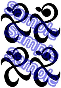 Amazon One Piece ワンピース ナミ コスプレ用タトゥーシール 黒 コスプレ 仮装 通販