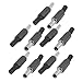 Uxcell a13051400ux0544 Male DC Power Plug Jack Connector (Pack of 10)