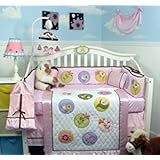 Amazon.com : SoHo Blue Owl Tree Baby Crib Nursery Bedding ...