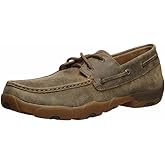 Twisted X Men's Boat Shoe Driving Moc, Moc Toe