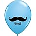 Mustache and Bow Tie Latex Balloons 10 Ct