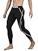 DRSKIN Men’s Compression Pants Tights Leggings Sports Baselayer Running Workout Active Athletic Gym (L, DB01)