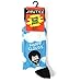 Oooh Yeah Socks Men's Luxury Combed Cotton Funny (happy clouds) Large