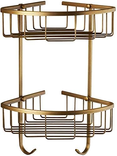 Nologo Yo Toku Handtuchhalter Badezimmerregal Doppelwandig Hangend Kosmetik Dusche Organizer Aufbewahrung Organizer Double Copper Badezimmer Eckregal Badzubehor Amazon De Kuche Haushalt
