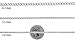3.5mm Solid .925 Sterling Silver Flat Cuban Link Curb Chain Necklace, 24 inches