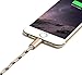 Certified Travalo 10 Feet / 3 Meter Extra Long Nylon Braided USB to Lightning Cable for iPhone iPad and iPod ( 2 Pack)