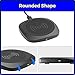 Wireless Charger Stand Qi-Certified Wireless Charging Pad Dock 7.5W/10W Fast-Charging for (i) Phone XS 8 Plus (i) Phone XR Galaxy Note 9 S9 / S8 Plus S7 Edge and All Qi-Devices EURPMASK