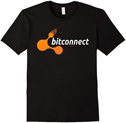 Mens New Bitconnect Logo for 2017 Cryptocurrency T-shirt XL Black
