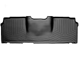 WeatherTech Floorliners, Rear, Black, Dodge Ram Mega Cab 2006 - 2008 (440123)