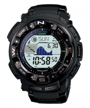 Casio ProTrek MultiBand 6 Atomic Solar AnaDigi TriSensor Dual LCD EXC PRW2500-1A