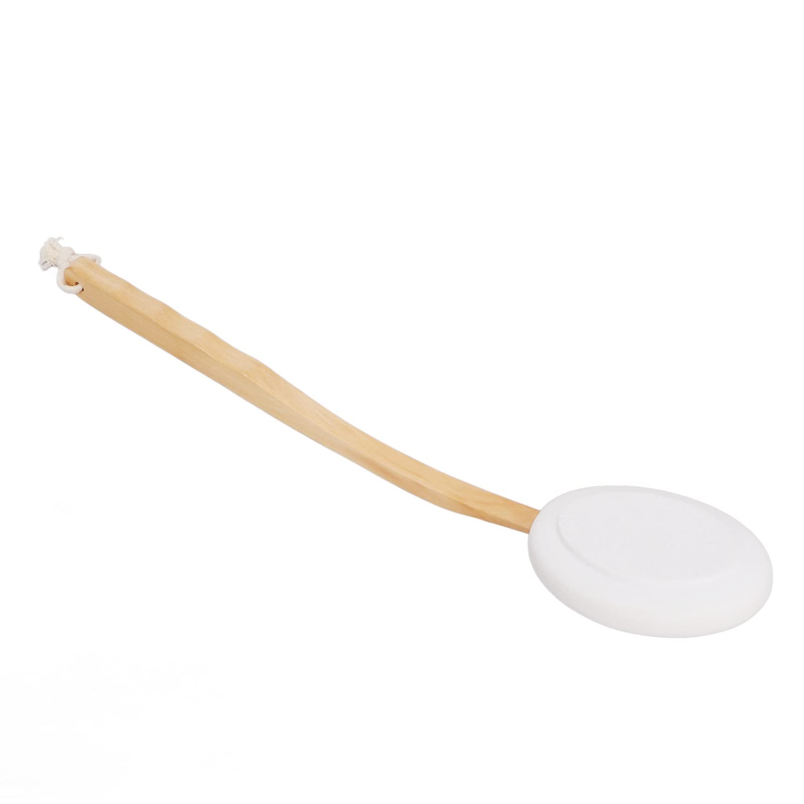 Shower Lotion Applicator ,Lotion Applicator For Back Bath Lotion Applicator Professional Home Men Elderly Women Wooden Long Handle Shower Back Scrubber Brush for Self Application