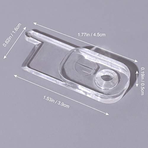 YLOVAN Toggle Switch Plate Cover Guard 10 Pack Clear Security