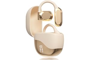 TIOMION Ai Translating Earbuds, 2025 New Wireless Bluetooth Translation Earbuds Real Time Language Translator, 144 Languages Play Music Bluetooth Over-Ear for Travel Business Learning (White)