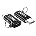 CHOETECH USB Type C Adapter, 2-Pack Micro USB to USB C Adapter [OTG] Convert Connector with Keychain Fast Charge Compatible Samsung Galaxy S10/S10+/S10E/Note 9/S9/S8/Note 8,Google Pixel, HTC 10,LG G6