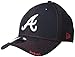 MLB Atlanta Braves Neo Fitted Baseball Cap, Small/Medium, Navy