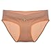 Intimate Portal Women Stay-Fit Under the Bump Maternity Panties 3-Pk Black Gray Beige L