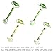 The Original Jade Roller for Beautiful Skin Detox - Facial Body Eyes Neck Massager Tool Reduce Wrinkles Aging - Original Natural Jade Stone with Bag by Krasr