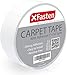 XFasten Double Sided Carpet Tape for Area Rugs, Residue-Free, 2-Inch x 30 Yards; Wood Safe 2 Faced Rug Tape for Carpet to Floor and Rug to Carpet Applications primary