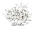 yueton 50pcs Mini Wall Mount Non-Mark Hooks Picture Photo Frame Hangers