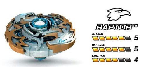 Battle Strikers Metal XS Raptor