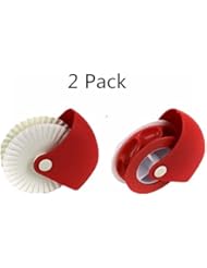 Pastry Wheel Decorator and Cutter, Beautiful Pie Crust, Set of 2