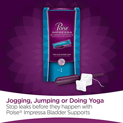 Poise Ultra Thin Incontinence Panty Liners with Wings, Active
