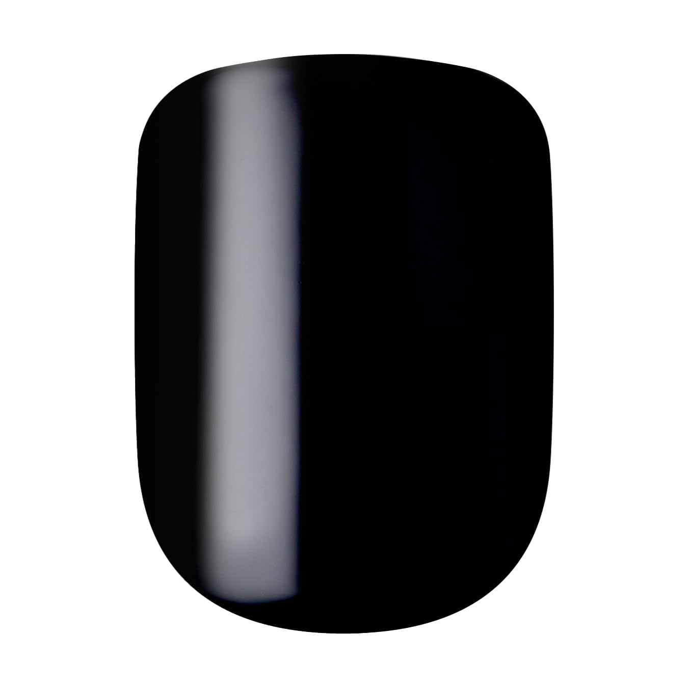 KISS imPRESS No Glue Mani Press On Nails, Color, 'All Black', Black, Short Size, Squoval Shape, Includes 30 Nails, Prep Pad, Instructions Sheet, 1 Manicure Stick, 1 Mini File - Image 7