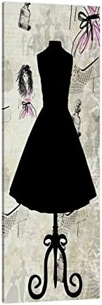 Jaxson Rea SC26126020-KA "Fashion-ista 2" Wrapped Canvas by Kimberly Allen-60x20x1.5, 60" x 20" x 1.5"
