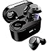 Wireless Earbuds, Bluetooth Earbuds Bluetooth 5.0 True Wireless Sport Mini Headphones Touch Control 28H Playtime Hi-Fi Stero Bass Sound Noise Cancelling Headsets, Built-in Mic (Black)