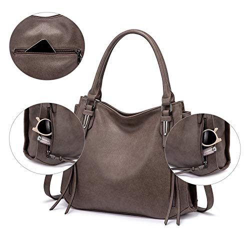 Realer Handbags for Women Large Crossbody Hobo Bags with Matching