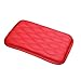 TRUE LINE Automotive Soft Leather Car Center Console Armrest Elbow Cushion Comfort Pillow Pad (RED)