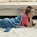Cozy Whale Animal Tail Blanket for Kids Soft and Comfortable Kids Sleeping Bag Sleep Sacks Blankets for Movie Night, Sleepovers, Camping and More - Fits Boys and Girls Ages 3-12 Years