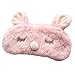 BUYITNOW Cute 3D Sleep Mask Plush Animal Sleeping Eye Cover for Women Girls Home Sleeping Traveling