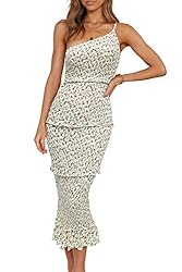 PRETTYGARDEN Women's Summer Midi Bodycon Dresses