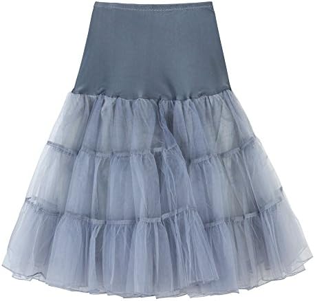 Women Midi Skirt High Waist Solid Color Pleated Casual Shirring Tulle Tutu Dresses
