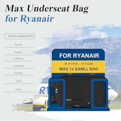 für Ryanair Handgepäck 40x30x20 Rucksack Flugzeug
