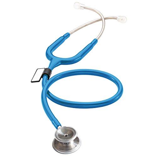 MDF MD One Stainless Steel Premium Dual Head Stethoscope - Bright Blue (MDF777-14)