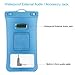 Waterproof Case, RISEPRO Floatable Underwater Pouch Dry Bag 2 Pack Red & Blue with Armband & Audio Jack for iPhone 6, 6 Plus, 6s, 6s Plus, 5, 5s, Screen Touchable IPX8 100FT FB1710-BUR