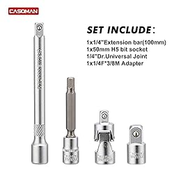 CASOMAN 1/4-inch Drive Click Torque Wrench