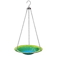 Evergreen Garden  2BF663 Colors of the Sea Hanging Bird Bath