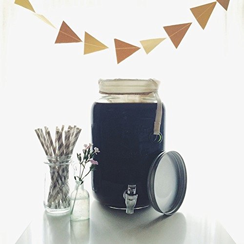 CoffeeSock ColdBrew Filter - GOTS Certified Organic Cotton Reusable Coffee Filter (ONE GALLON)