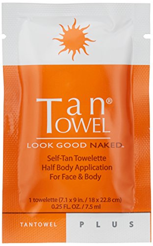 Tan Towel Self Tan Towelette Plus, 10 Count