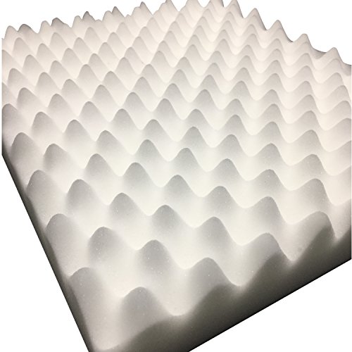 PCP Wheelchair Cushion Convoluted Foam Egg Crate, White Pricepulse