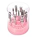 Garrelett Nail Drill Bits Holder Stand Displayer Organizer Container Storage Box 48 Holes Manicure Tools Acrylic Cover