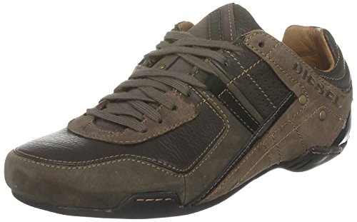 Diesel Men's Korbin Ii Fashion Sneaker,Turkish Coffee/Iron,9.5 M US